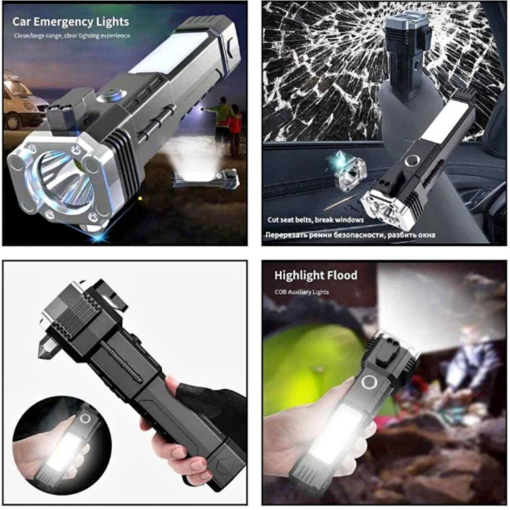 Linterna LED multifuncional Essentec