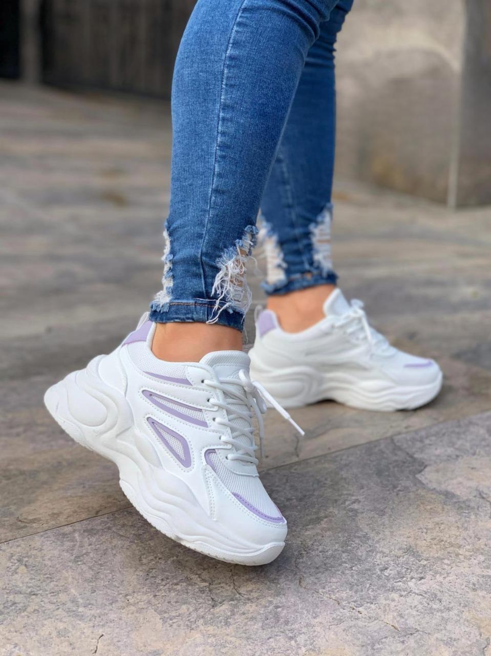 Tenis de mujer Singapur Lila